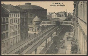 Ansichtskarte Bahnhof Prinzenstraße [2/2]