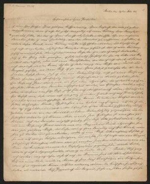 Nr. 1 Brief von Gustav Robert Kirchhoff an Franz Ernst Neumann. Berlin, 29.2.1848