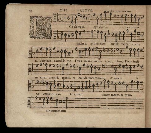 Ego clamavi, quoniam exaudisti