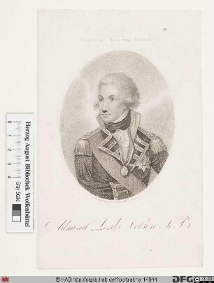 Bildnis Horatio Nelson, 1801 1. Viscount N.