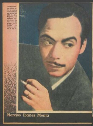 [Fotografía de] Narciso Ibáñez Menta