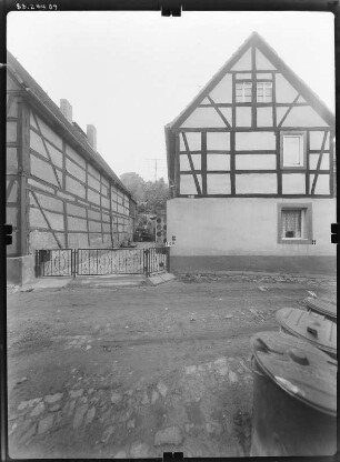 Meißen-Altstadt, Hintermauer 4. Wohnhaus (2. H. 18. Jh.). Straßenfront