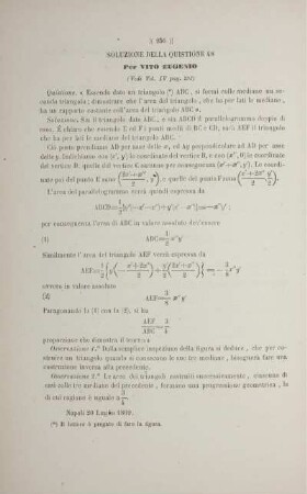 Soluzione della quistione 48.