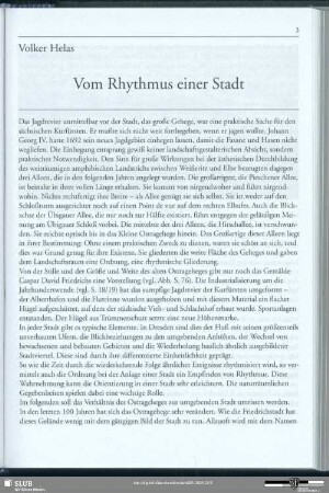 Vom Rhythmus einer Stadt