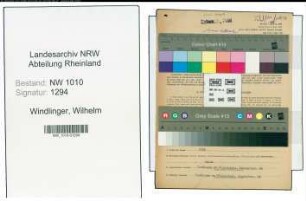 Entnazifizierung Wilhelm Windlinger , geb. 29.05.1905 (Beamter)
