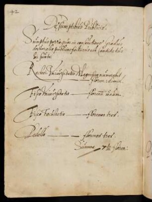 De Sumptibus Publicis.