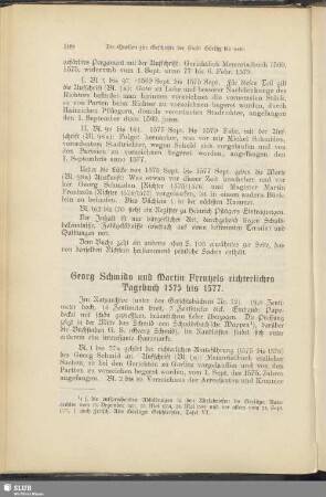 Georg Schmids und Martin Frentzels richterliches Tagebuch 1575 bis 1577