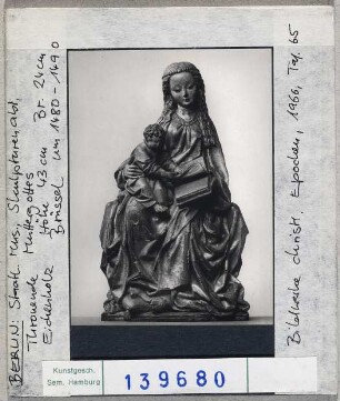 Berlin, Staatl. Museen: Thronende Madonna