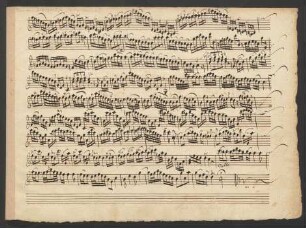 [Violino solo, unvollst.]