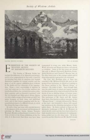 Exhibition of the Society of Western Artists