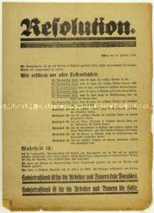 Aufruf der NSDAP zur Reichstagswahl 1933