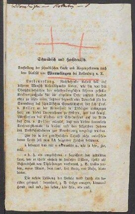 Sprachaufsatz