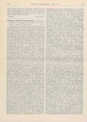 179-181 [Rezension] Kolde, Theodor (Hrsg.), Beiträge zur bayerischen Kirchengeschichte. 3. Bd