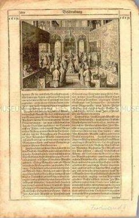 Krönung Ihrer Königlichen Majestät Ferdinand zum Römischen König und künftigen Kaiser im Jahre 1619