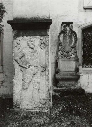 Grabplatte für Anthonius Lindehorst, gestorben 1609