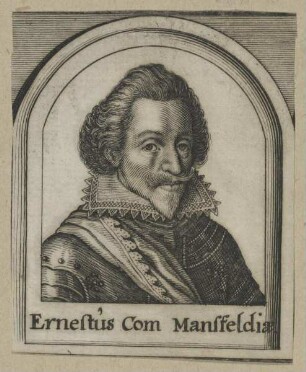 Bildnis des Ernestus Com Manssfeldia