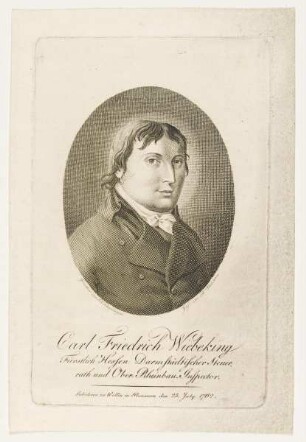 Bildnis des Carl Friedrich Wiebeking