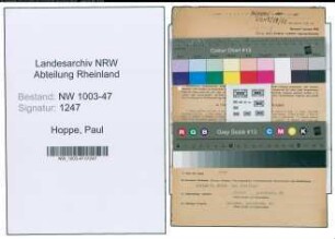 Entnazifizierung Paul Hoppe , geb. 14.06.1903 (Arzt)