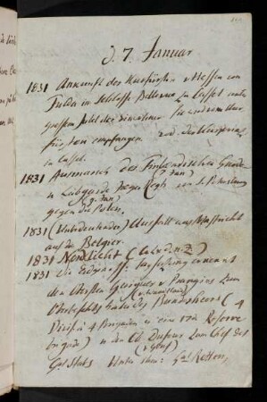 111r-121v, 7. Januar (1831-1847)