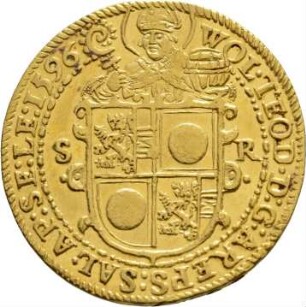 Münze, 2 Dukaten, 1596