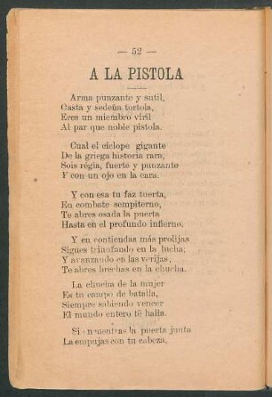 A la pistola