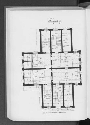 Abb. 16. Bewahrungshaus. Obergeschoss.