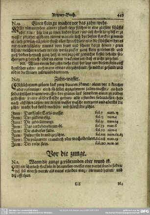 Für die zahn-schmertzen