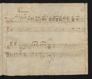 Kanzonen; Tasteninstrument; C-Dur