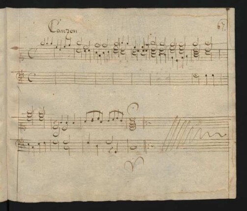 Kanzonen; Tasteninstrument; C-Dur