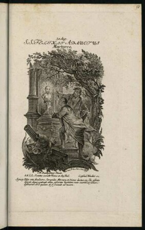 58r-58v, 30. August: SS. Felix, et Adauctus. Martyres.
