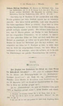 283-288 Miscelle