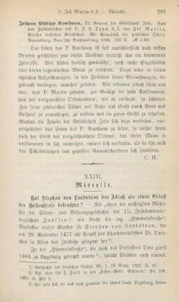283-288 Miscelle