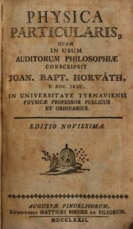 Physica Particularis