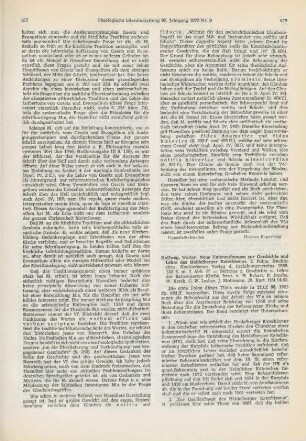 678-679 [Rezension] Hollweg, Walter, Neue Untersuchungen zur Geschichte und Lehre des Heidelberger Katechismus
