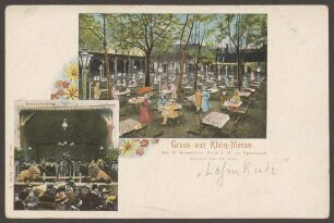 Ansichtskarte Gaststätte Klein-Meran, Viktoriapark [1/3]