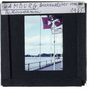 Hamburg, Binnenalster,Hamburg, Ballindamm