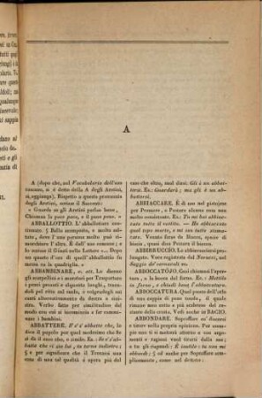 Voci e maniere del parlar Fiorentino