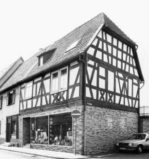 Fachwerkwohnhaus; Seligenstadt, Steinheimer Straße 28