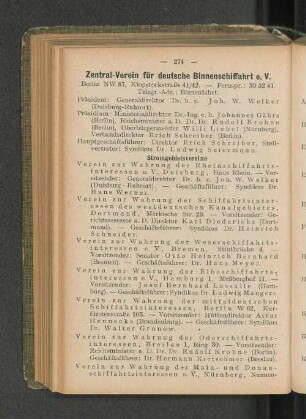 Zentral-Verein für deutsche Binnenschiffahrt e.V.