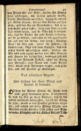 Das achtzehnte Kapitel.
