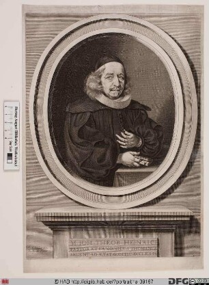 Bildnis Johann Theobald Heinrici