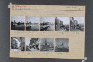 Nikolaiviertel. Berlin, Mitte, Rathausstraße/Am Nussbaum/Spandauer Straße/Mühlendamm/Grunerstraße
