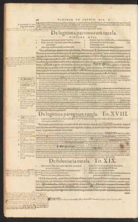 De legitima parentum tutela. Tit. XVIII.