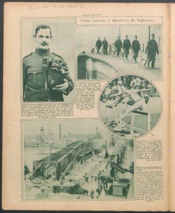 Notas ciriosas y deportivas de Inglaterra [Fotografías]