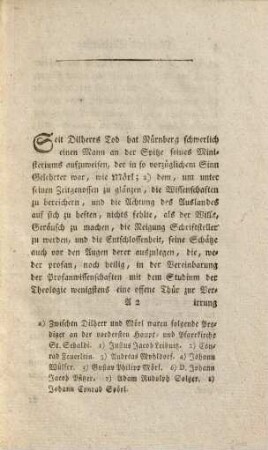 Leben und Verdienste Joh. Sigmund Mörls
