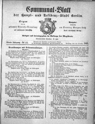 1863,44: No. 44, 25. October 1863
