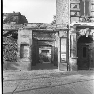 Negativ: Gelände, Lutherstraße 19, 1951