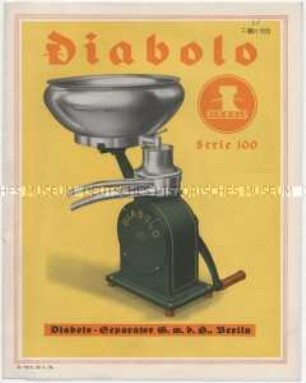 Diabolo-Separatoren, Diabolo-Kraftanlagen