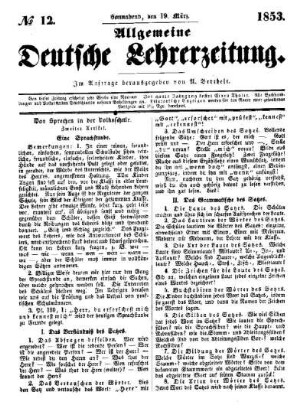 Das Sprechen in der Volksschule : zweiter Artikel