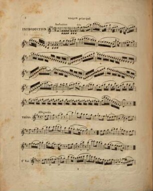 Cinquième air varié : pour le violon avec accompt. de violon, alto& basse ou piano forte ; oeuvre 7me